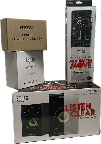 Hercules starter kit dj - starter,