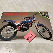 Garelli moto 323 trial prospectus catalogue brochure de vente publicité