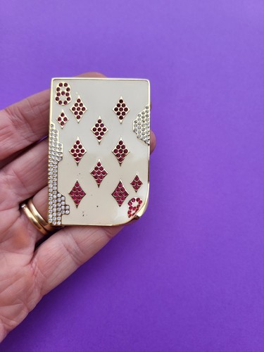 Broche swarovski carte - carte, à