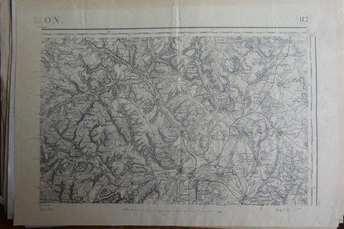 Carte etat major xixè - etat-major,
