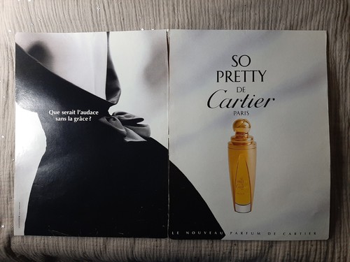Publicité papier parfum - papier,