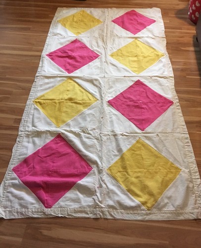 Antique handmade coverlet - handmade,
