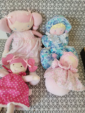 Doudou poupée chiffon  Corolle lot de 4