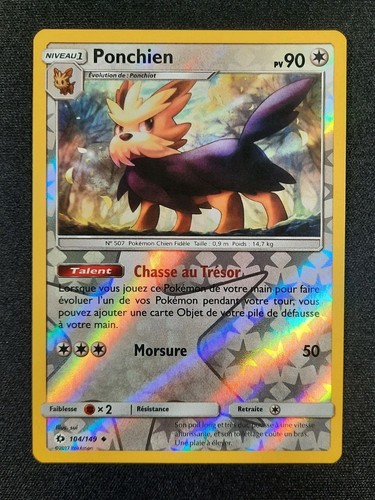 Carte pokémon ponchien holo - :,