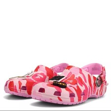 CROCS X BAPE PINK CAMO EDITION