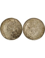 France Louis XIV - 1/2 Ecu
