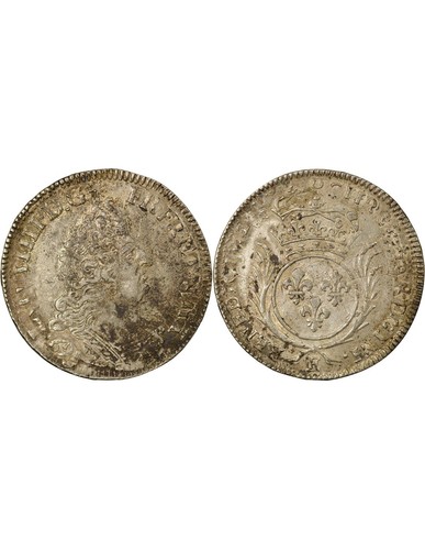 France louis xiv 2 - -, ecu