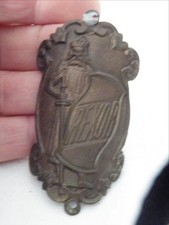 MAGNIFIQUE ET RARE PLAQUE DE