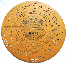 Organ disc ariston organette - ariston,