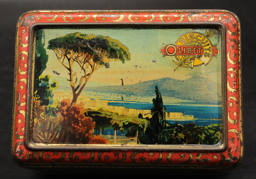 Ancienne rare boîte - rare, tôle
