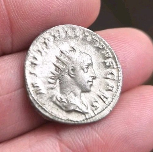 Monnaie romaine antoninien - monnaie,