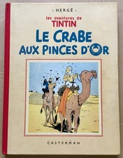 TINTIN FAC-SIMILE "LE CRABE