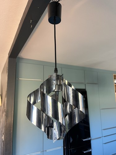 Suspension feuille inox - suspension,