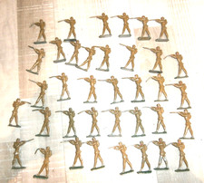 LOT TRES ANCIENS  SOLDATS PLOMB VINTAGE