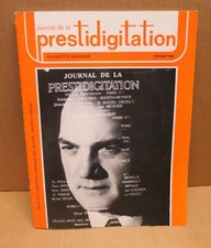 MAGIE ILLUSIONNISME PRESTIDIGITATION revue journal de la Prestidigitation 1982