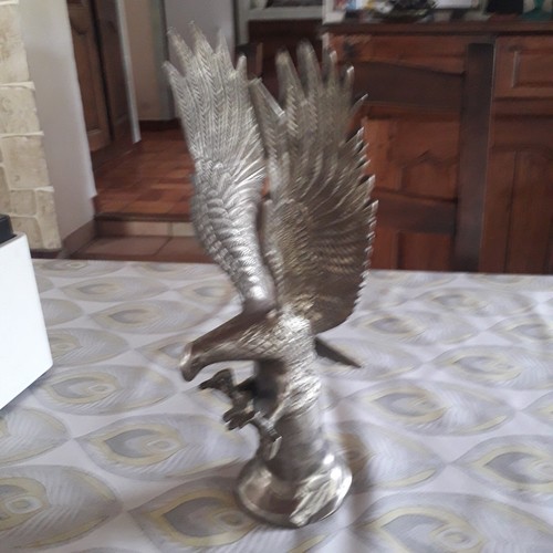 Ancien aigle metal chrome - , en