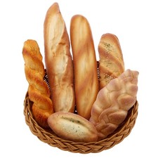 6 PCS Artificial Bread Fake