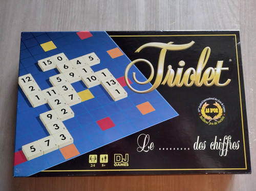 Rare jeu societe triolet - jeu,