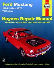 Mustang 64-73 - Revue technique Haynes FORD Anglais Etat - NEUVE PORT Reduit Fr