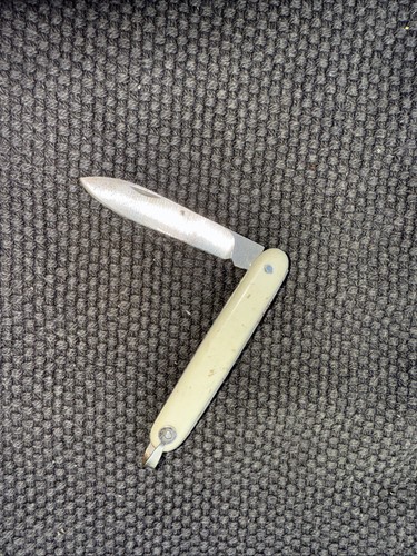 Ancien vintage couteau blanc - vintage,