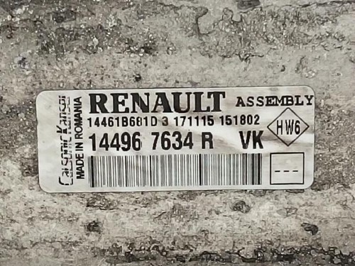 144967634r echangeur air - air, dacia