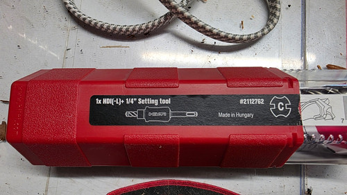 Hilti hdd 4 setting - hilti, hdd-c