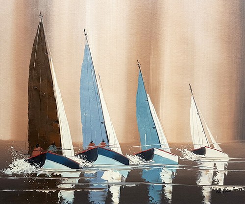 Tableau original régate - original,,
