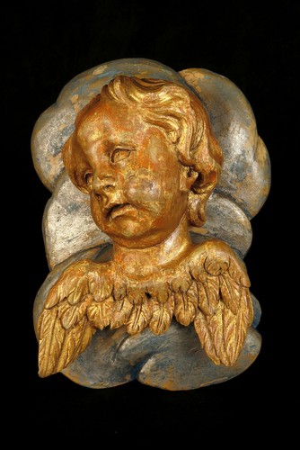 Ancienne sculpture sur bois