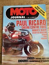 MOTO JOURNAL  311 FANTIC Caballero 50 ; Barry SHEENE GODIER GENOUD MJ 200 1977