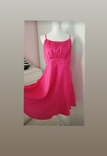 Robe Légère Rose A Bretelles Femme Taille 42 , XL , Été Et Soirée ?