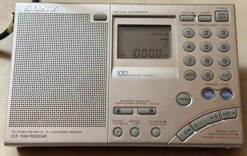 Sony world band - sony, receiver