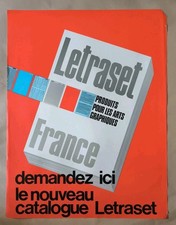 Letraset  Publicité 70's Affiche