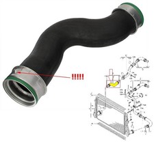 DURITE TUYAU DE TURBO D'AIR