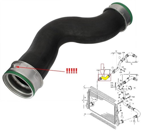 Durite tuyau turbo air - tuyau, de