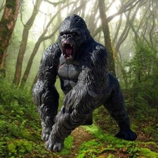 Figurine King Kong “Rampage” – Gorille PVC 13,5 cm, Statue Collector