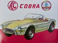 AC COBRA V8 289 cu,in HARD TOP CATALOGUE FAC SIMILE DE4 PAGES