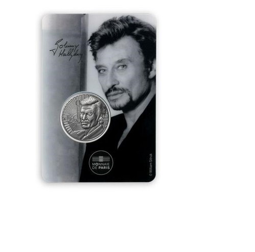 Médaille johnny hallyday - johnny,