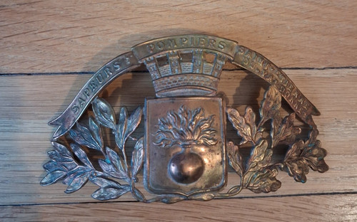 Plaque casque shako sapeurs - plaque,