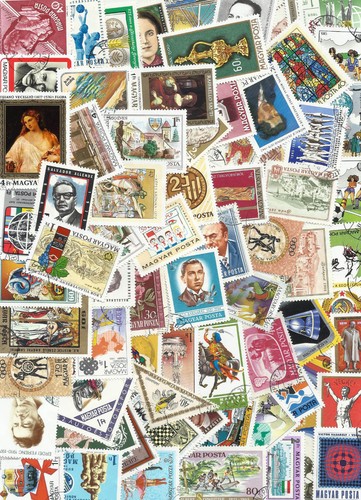 Hongrie 100 timbres voir - hongrie,