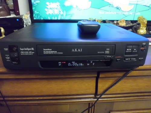 Magnetoscope vhs akai g755 - magnetoscope,
