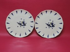2 Assiettes En Porcelaine