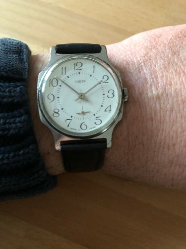 Raro orologio russo carica - russo,