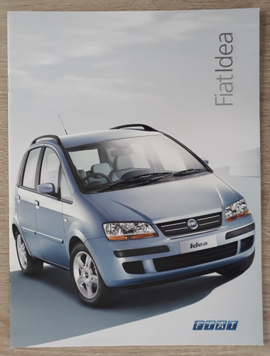 Fiat idea range - range, brochure