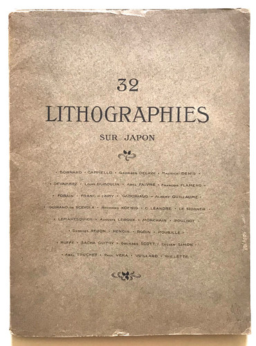 Lithographies sur japon - 32,