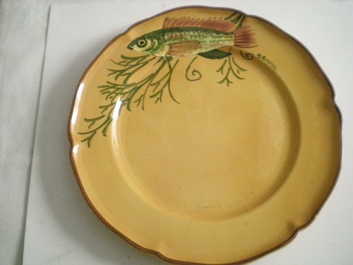 Grande ancienne assiette saint - grande,