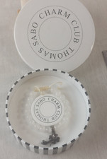 Bracelet de perles de pierres et charms, Thomas Sabo, en argent