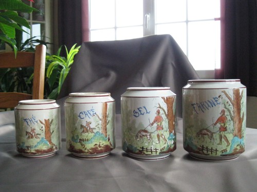 Série pots à épices - 4,