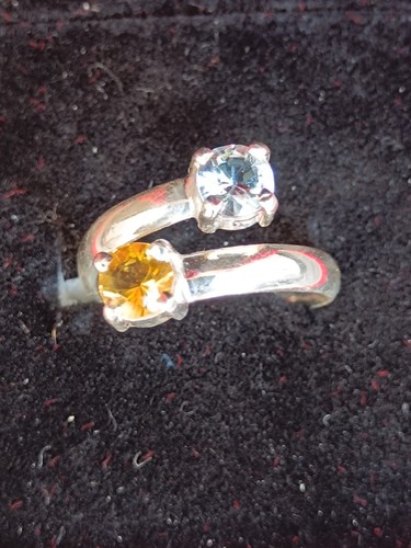 Bague aigue marine - aigue-marine, &
