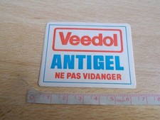 Autocollant VEEDOL ANTIGEL