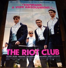 THE RiOT CLUB Sam Claflin Oxford University Max Irons LARGE French POSTER